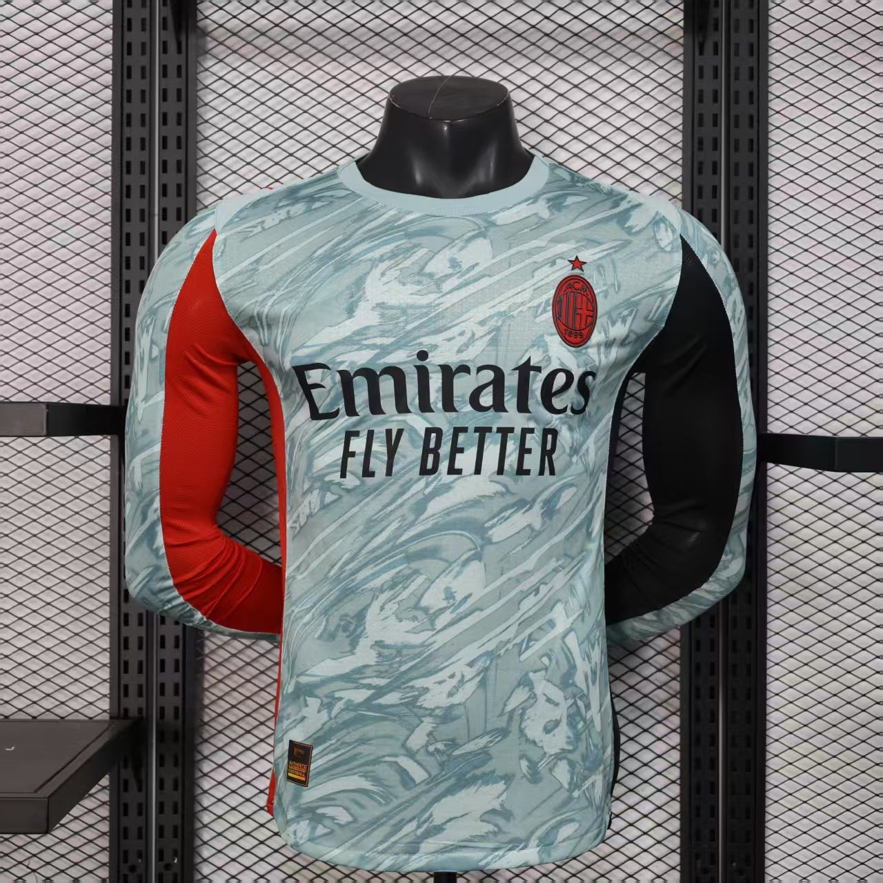 Maillot AC Milan Manches Longues 2025-2026 Player Version