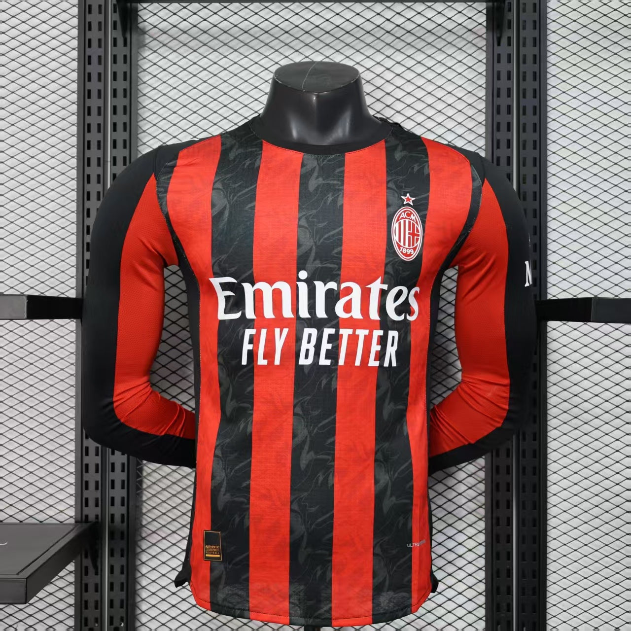 Maillot AC Milan Manches Longues 2025-2026 Player Version