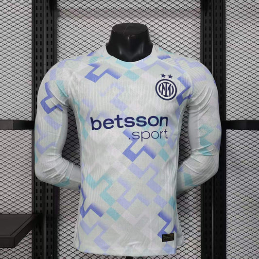 Maillot Inter Milan Manches Longues 2025-2026 Player Version