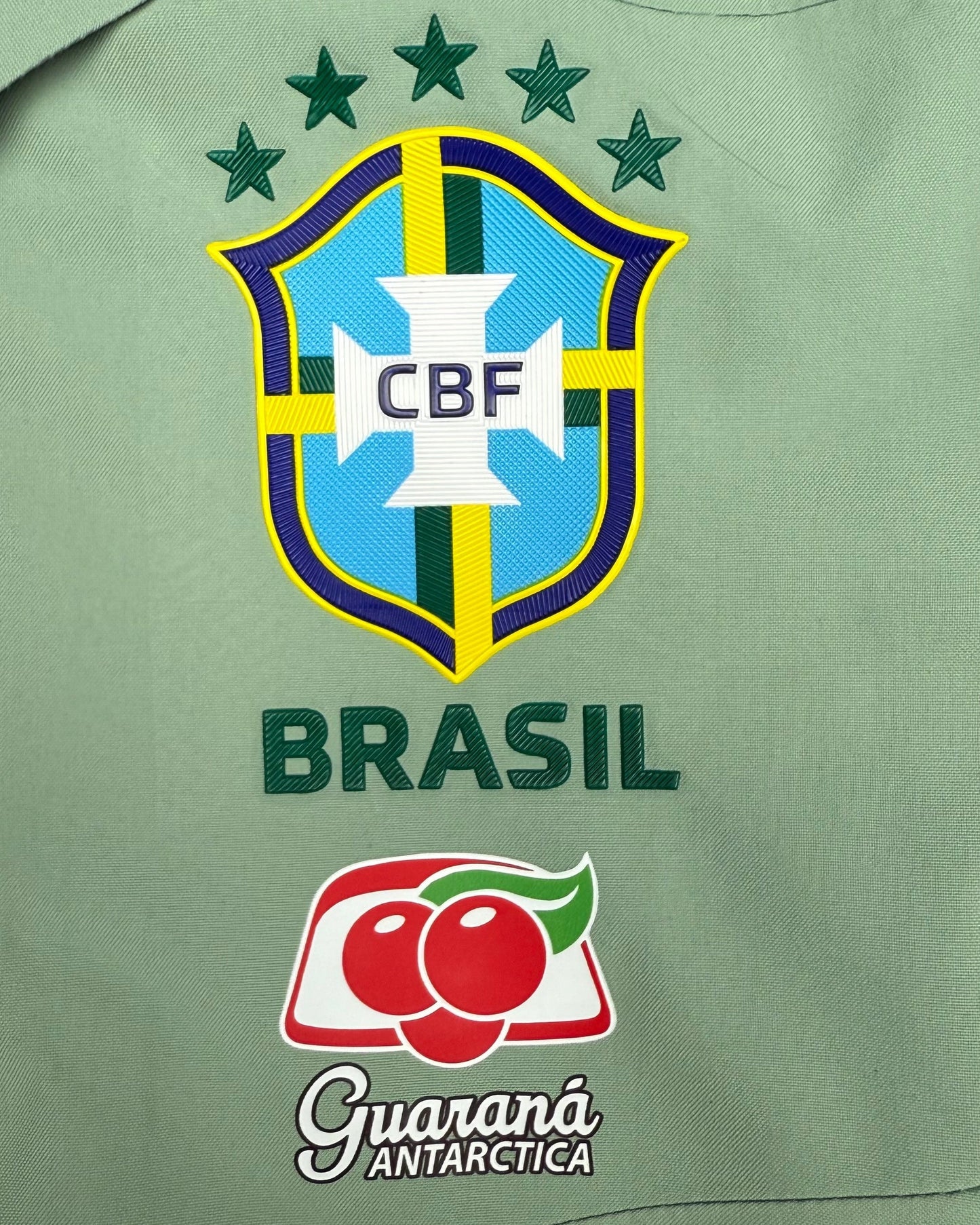 Veste Brésil verte 2025-2026