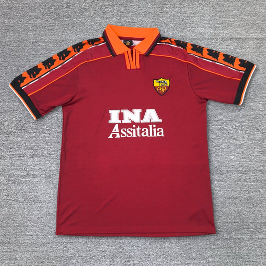 Maillot AS Roma Domicile Retro 1998-1999