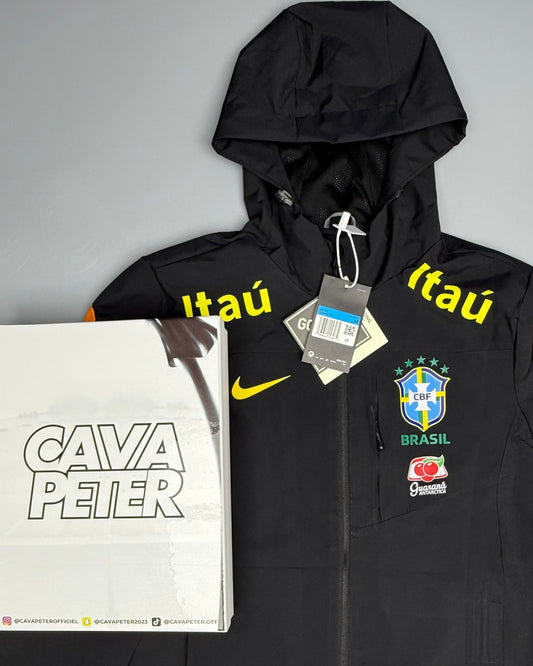 Veste Brésil noire 2025-2026